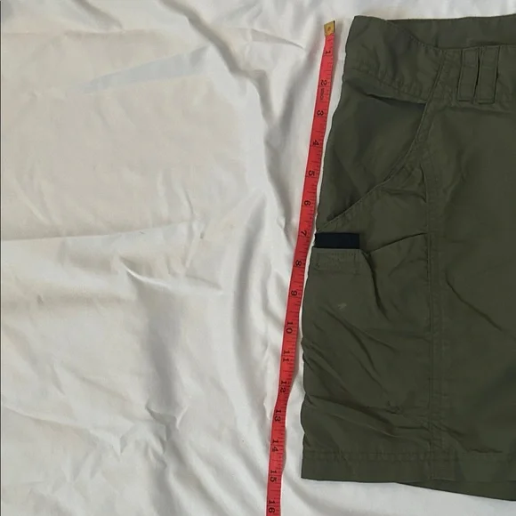 REI Olive Green Women's Athletic Shorts - Picture 7 of 7